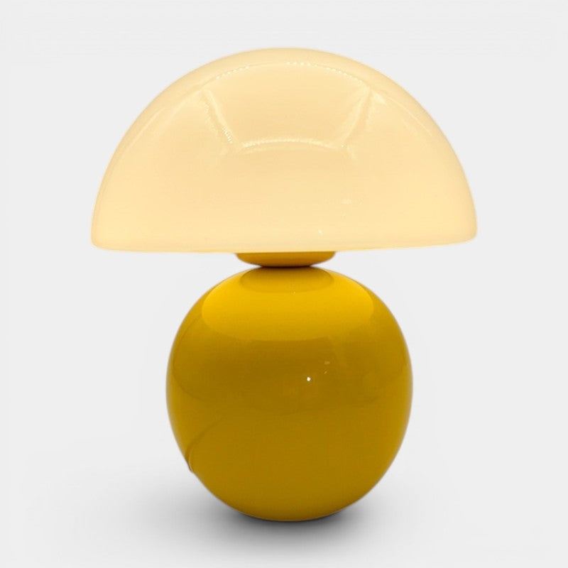 Mushroom Table Lamp – Nordic Ceramic Plug-In Bedside