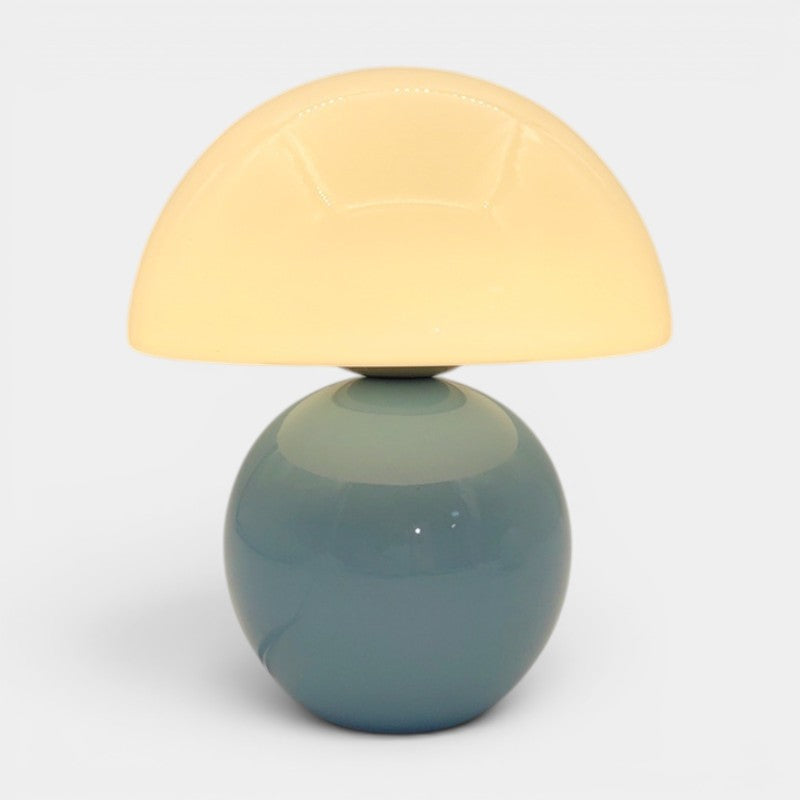 Mushroom Table Lamp – Nordic Ceramic Plug-In Bedside