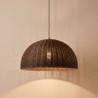 Willow Rattan Pendant Light